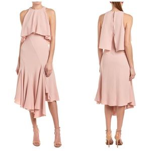 C/MEO Divergent Popover Dress Dusty Pink M